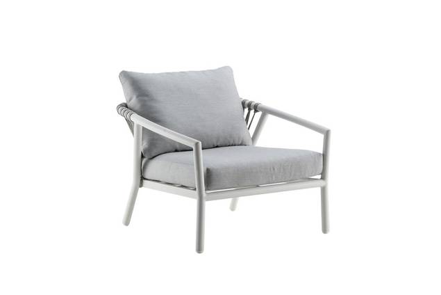 Seattle Loungesessel Aluminium 1