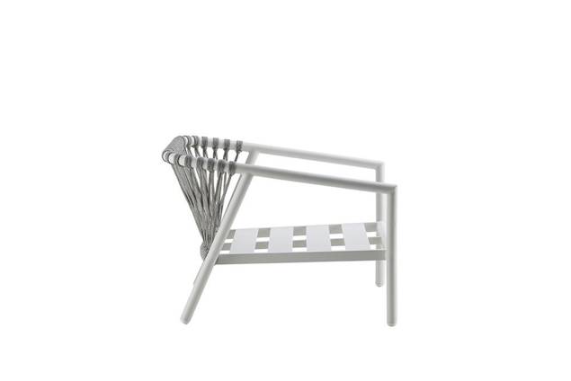 Seattle Loungesessel Aluminium 2