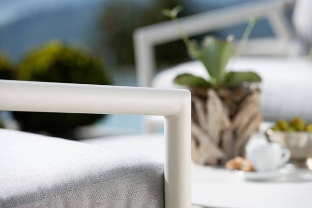 Seattle Loungesessel Aluminium 5