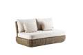 Siena 2er Loungebank Rattan 1