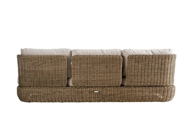 Siena Banc lounge 3 places rotin 3