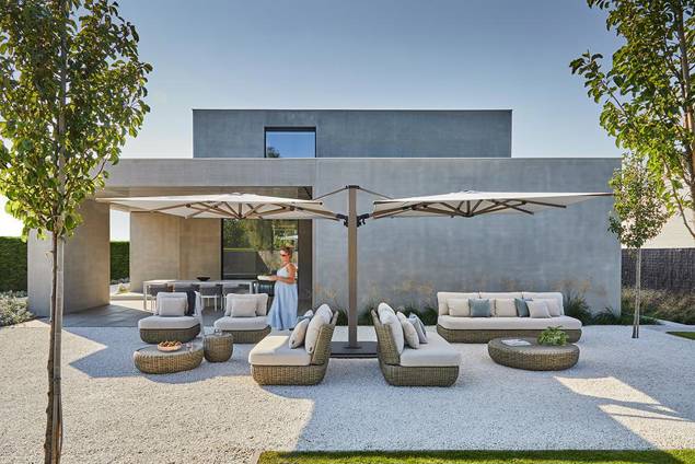 Siena Loungetisch Rattan 1