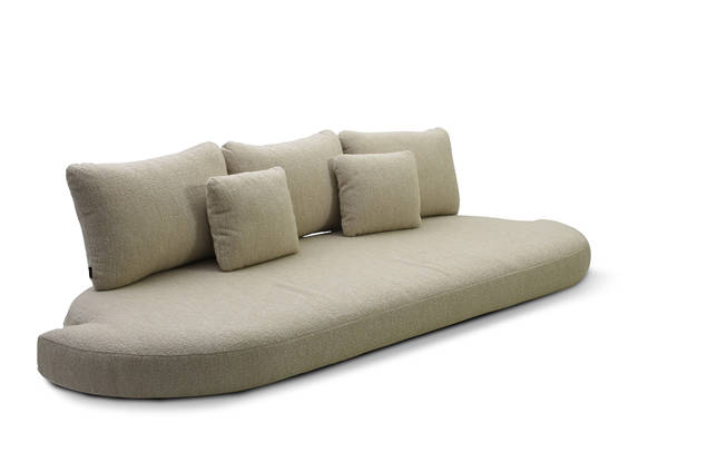 Sintra 3er Loungebank Aluminium 8