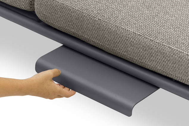 Sorrento Multifunktionsliege Aluminium 10