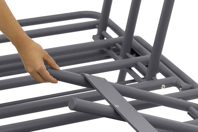 Sorrento Multifunktionsliege Aluminium 11