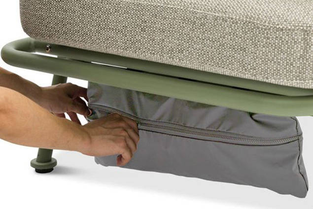 Sorrento Multifunktionsliege Aluminium 10