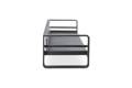 Split 3er Loungebank Aluminium 3