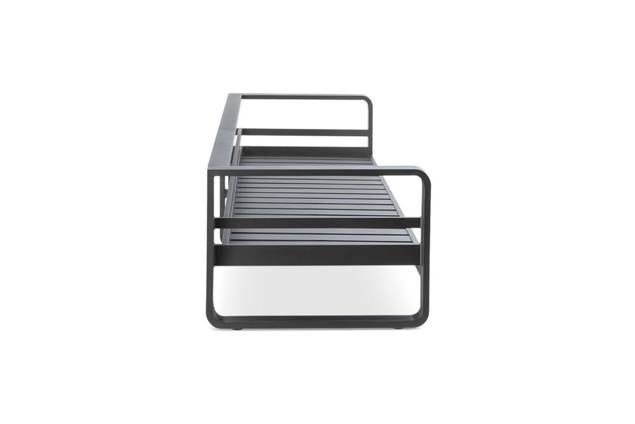 Split Banc de lounge 3 places aluminium 3