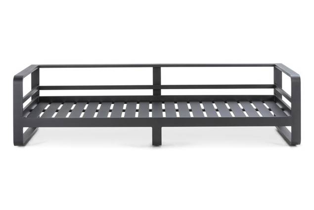 Split Banc de lounge 3 places aluminium 4