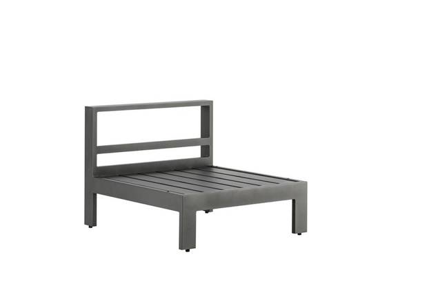 Split Loungesessel Aluminium 1