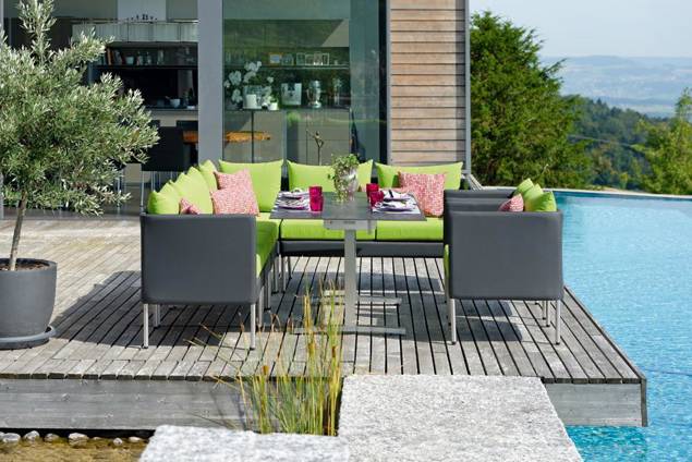 St. Tropez Fauteuil lounge aluminium 2