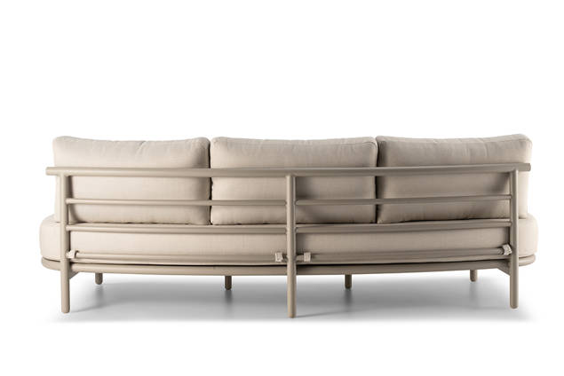 Taormina 3er Loungebank Aluminium 2