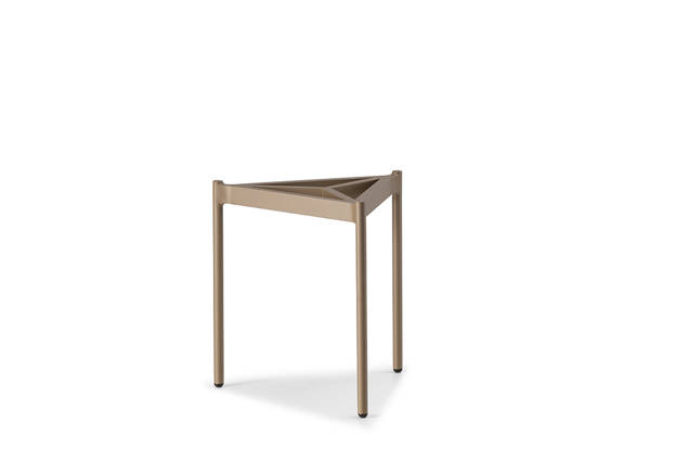 Taormina Loungetisch rund Aluminium 1