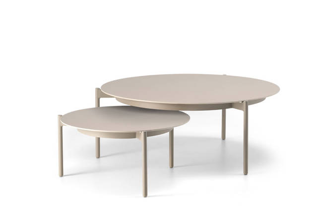 Taormina Loungetisch Set rund Aluminium 1