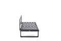 Tosca Banc lounge dînatoire 3 places aluminium 6