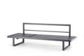 Tosca 3er Loungebank Aluminium 1