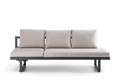 Tosca 3er Loungebank Aluminium 11