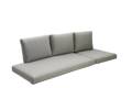 Tosca 3er Dininglounge Bank Edelstahl 5