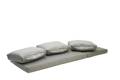 Tosca 3er Dininglounge Bank Edelstahl 7
