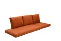 Tosca 3er Loungebank Aluminium 8