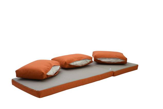 Tosca Banc lounge dînatoire 3 places aluminium 10