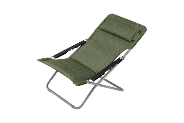 Transabed Chaise de jardin pliant acier