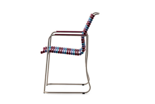 Valencia Chaise de jardin  empilable acier inoxydable 1