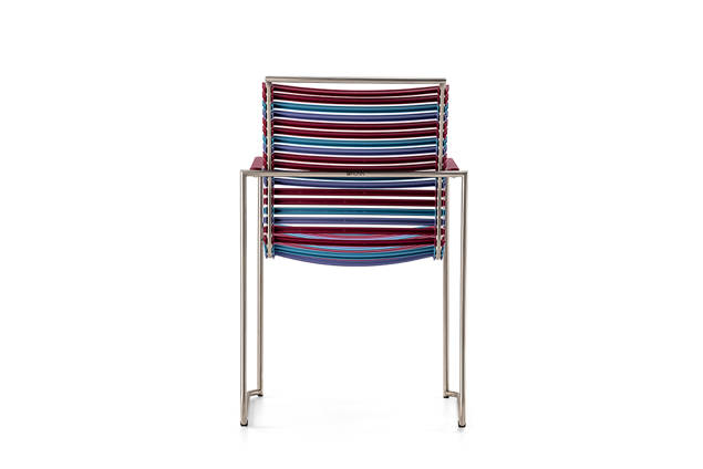 Valencia Chaise de jardin  empilable acier inoxydable 2