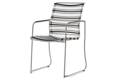 Valencia Chaise de jardin empilables acier inoxydable