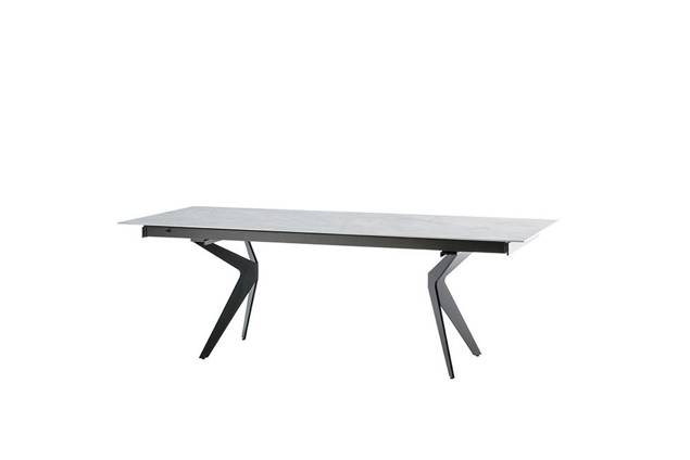 Verbier Table de jardin à rallonge céramique 180/280x95 cm 1