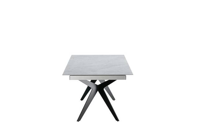 Verbier Table de jardin à rallonge céramique 180/280x95 cm 2