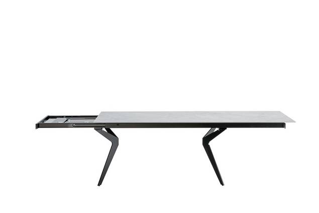 Verbier Table de jardin à rallonge céramique 180/280x95 cm 4