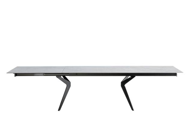 Verbier Table de jardin à rallonge céramique 180/280x95 cm 5