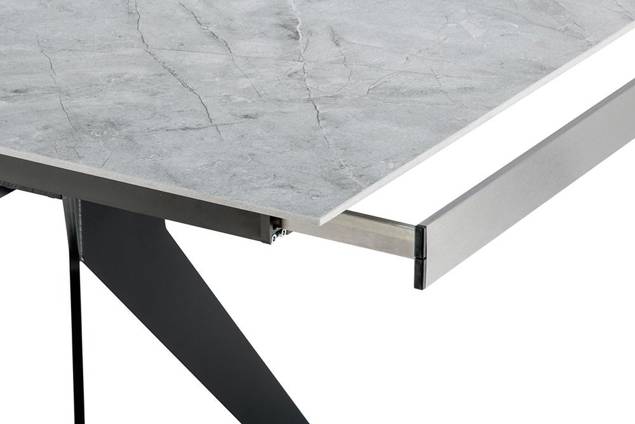 Verbier Table de jardin à rallonge céramique 200/300x95 cm 6