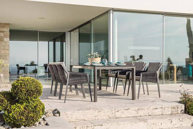 Vicenza Gartenstuhl Aluminium 7