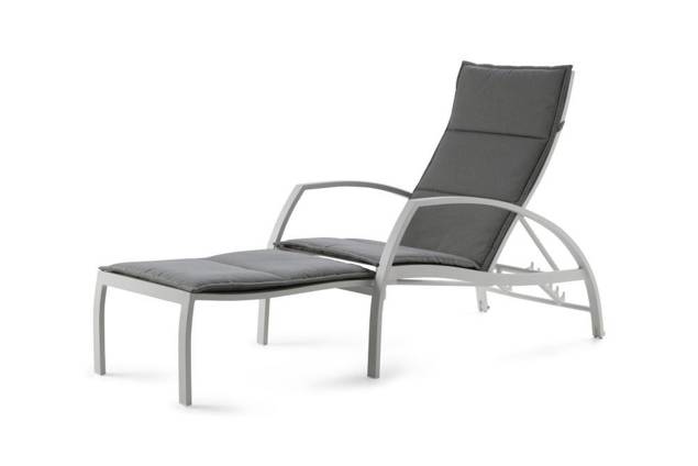 Victoria Chaise longue aluminium 5