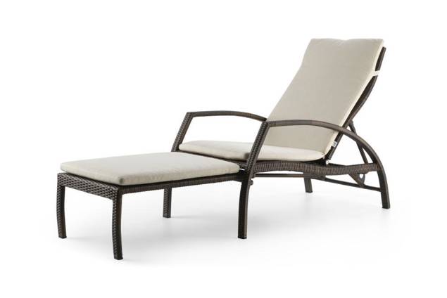 Victoria Chaise longue rotin 2