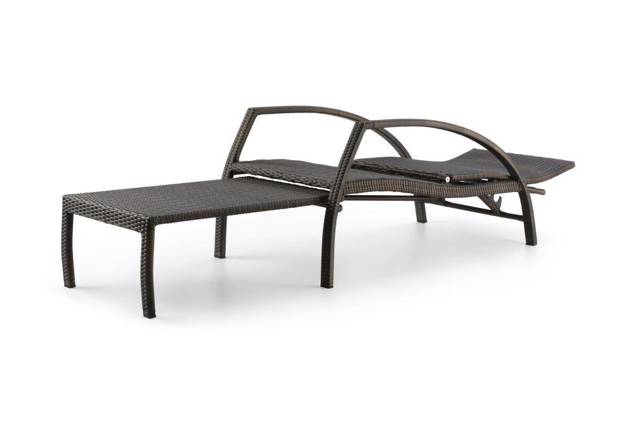 Victoria Chaise longue rotin 3