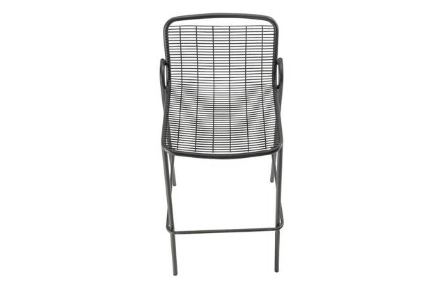Vienna Barstuhl Stahl 4