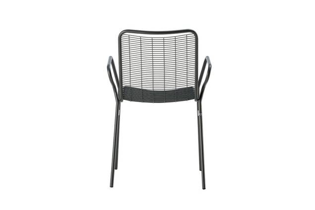 Vienna Chaise de jardin empilable acier 3
