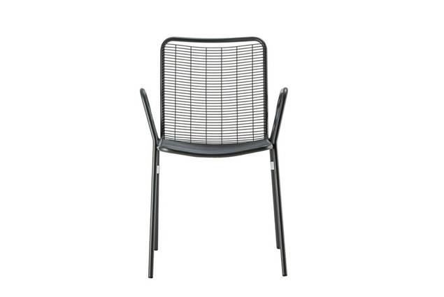 Vienna Chaise de jardin empilable acier 4