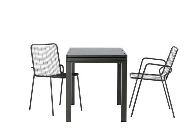 Vienna Chaise de jardin empilable acier 6