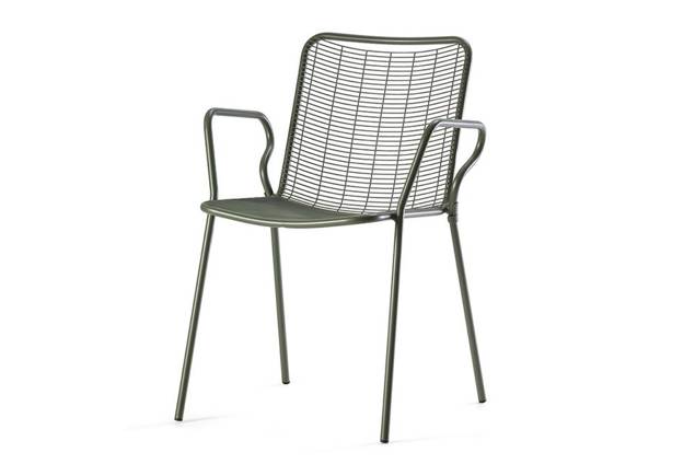 Vienna Chaise de jardin empilable acier