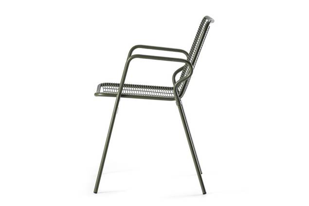 Vienna Chaise de jardin empilable acier 2