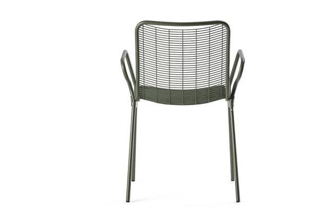 Vienna Chaise de jardin empilable acier 3