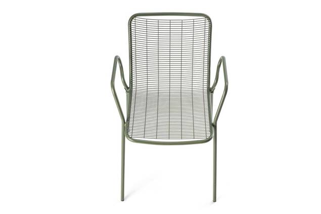 Vienna Chaise de jardin empilable acier 5