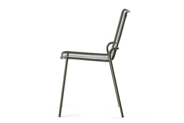 Vienna Chaise de jardin empilable acier 2