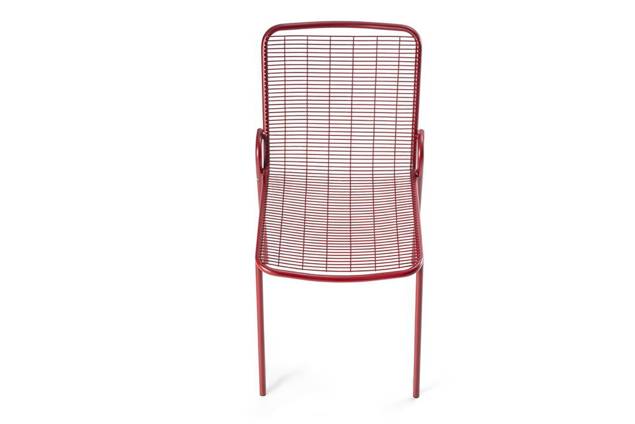 Vienna Gartenstuhl stapelbar Stahl 5