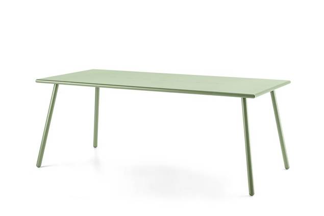 Vienna Gartentisch Stahl 190x90 cm