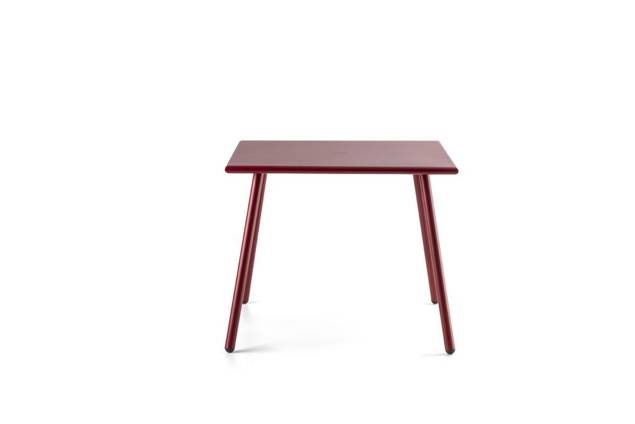 Vienna Table de jardin acier 90x90 cm 1
